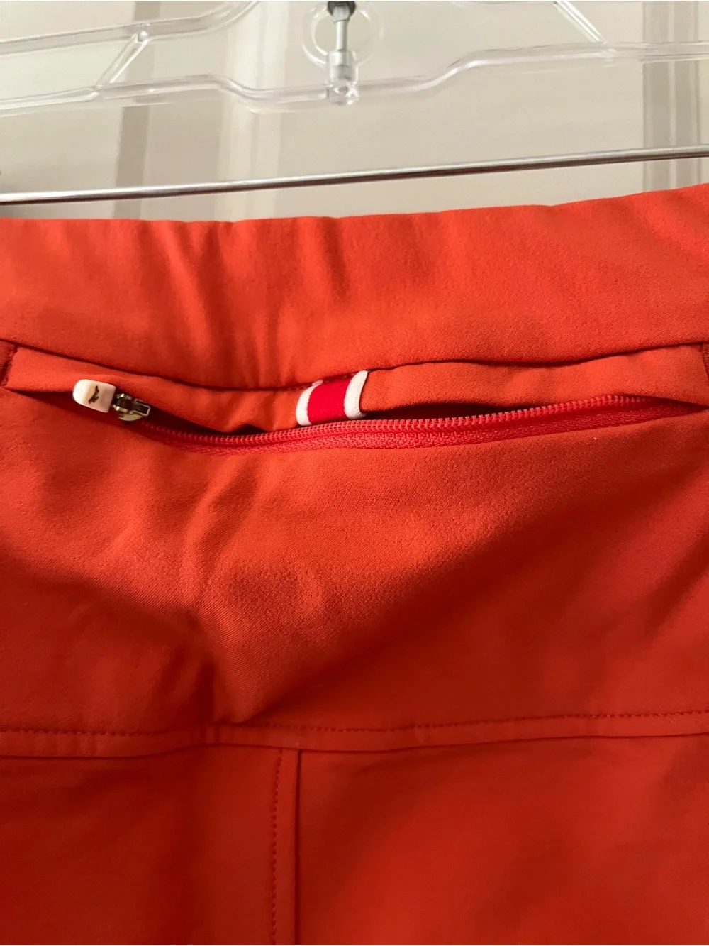 Men's Tracksmith Orange Longfellow Running Shorts  stretch size XL activewear